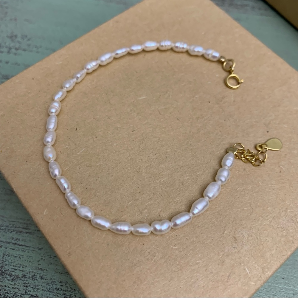Beautiful Vintage Freshwater Pearl Bracelet - Picture 5 of 8